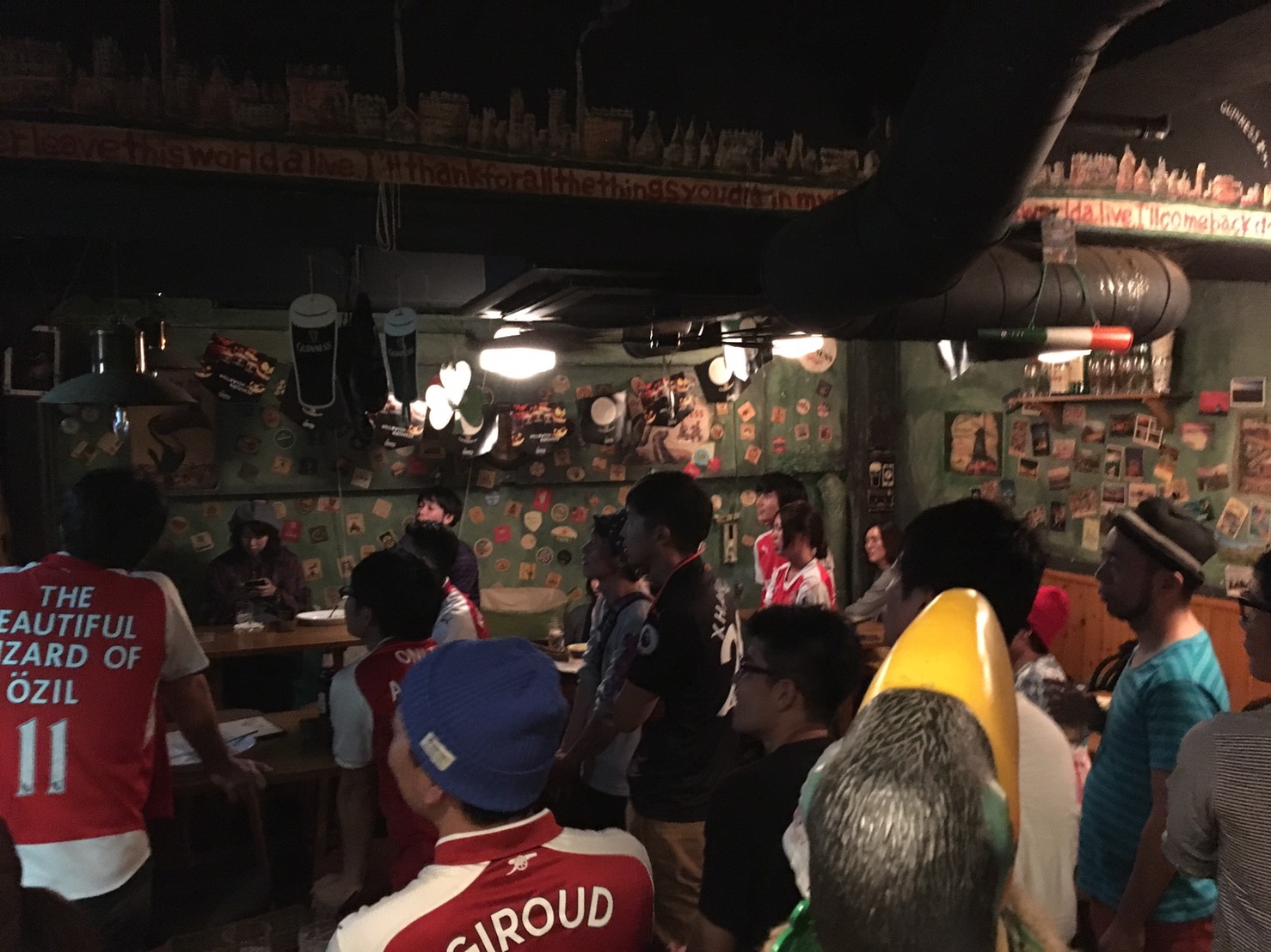 Arsenal！！ なんばバーベキュー・ビアガーデン・大阪・難波・心斎橋アイリッシュパブダブリンベイ