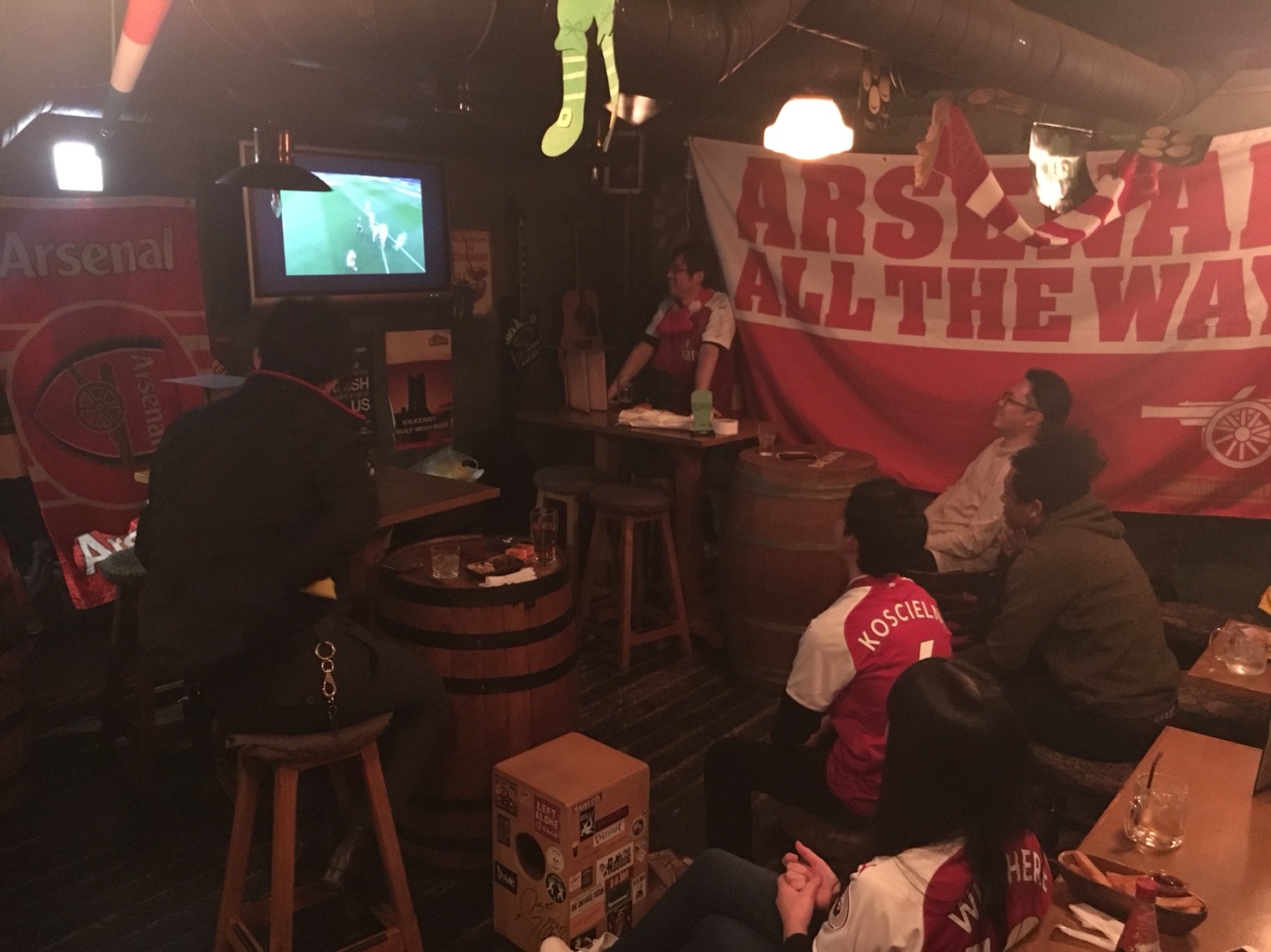 Arsenal なんばバーベキュー・ビアガーデン・大阪・難波・心斎橋アイリッシュパブダブリンベイ